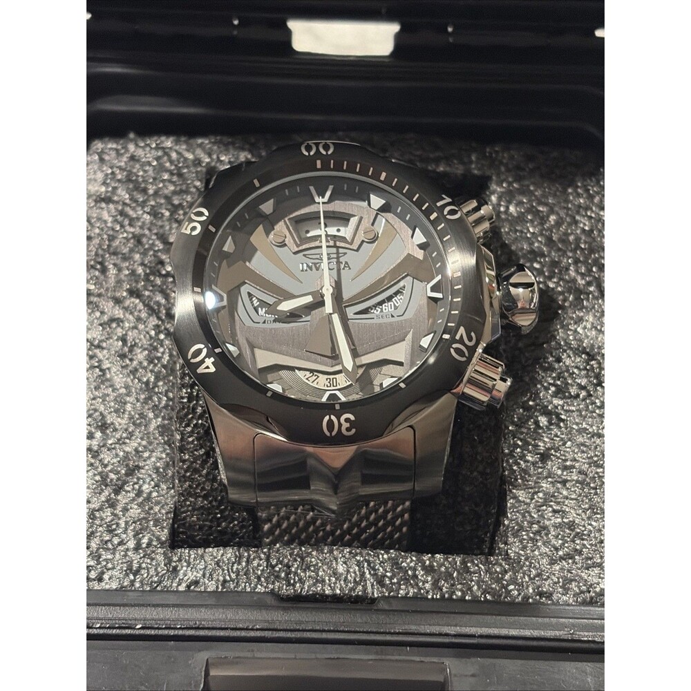 Invicta Venom Swiss Ronda Z60 Caliber Men's Watch - 53.7mm, W/ Black Hard NWT